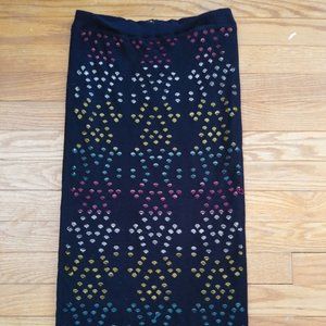 Alice and Olivia Ani Multicolor Pointelle skirt